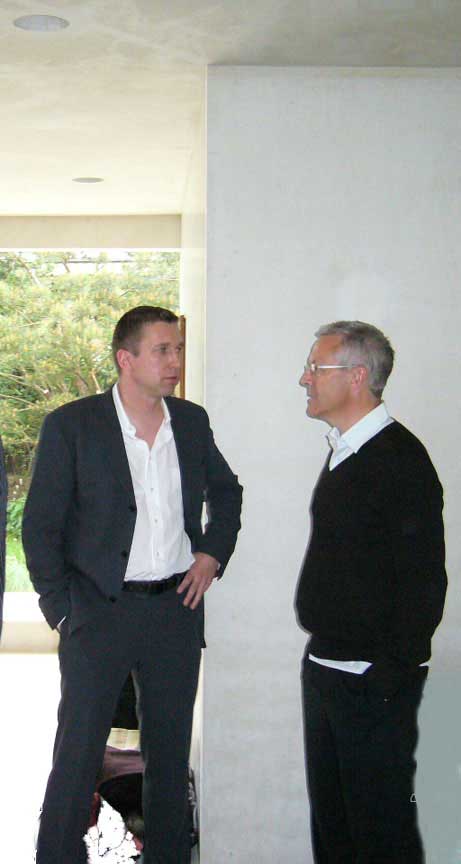 Breitschmid (left) with Olgiati (right)