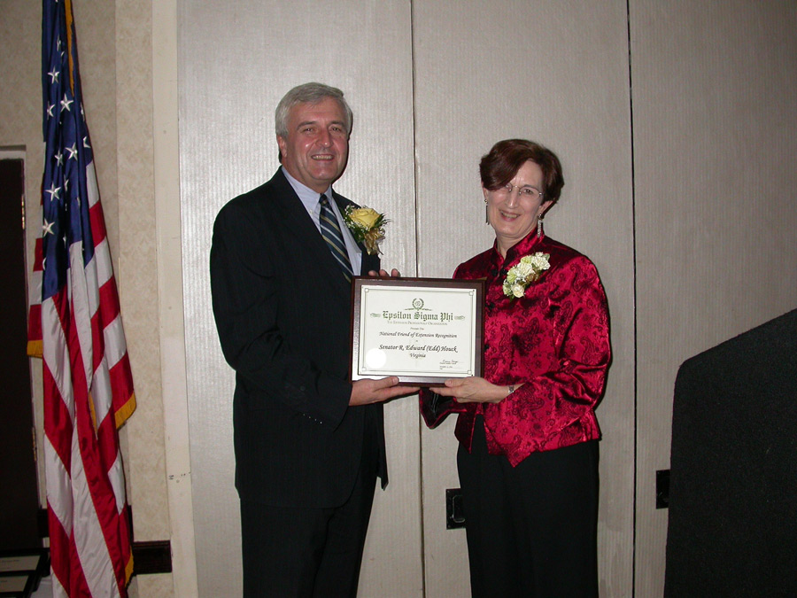 Senator Houck receives award