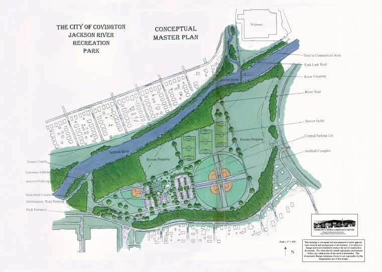 Drawing Jackson River Recreational Sports Complex