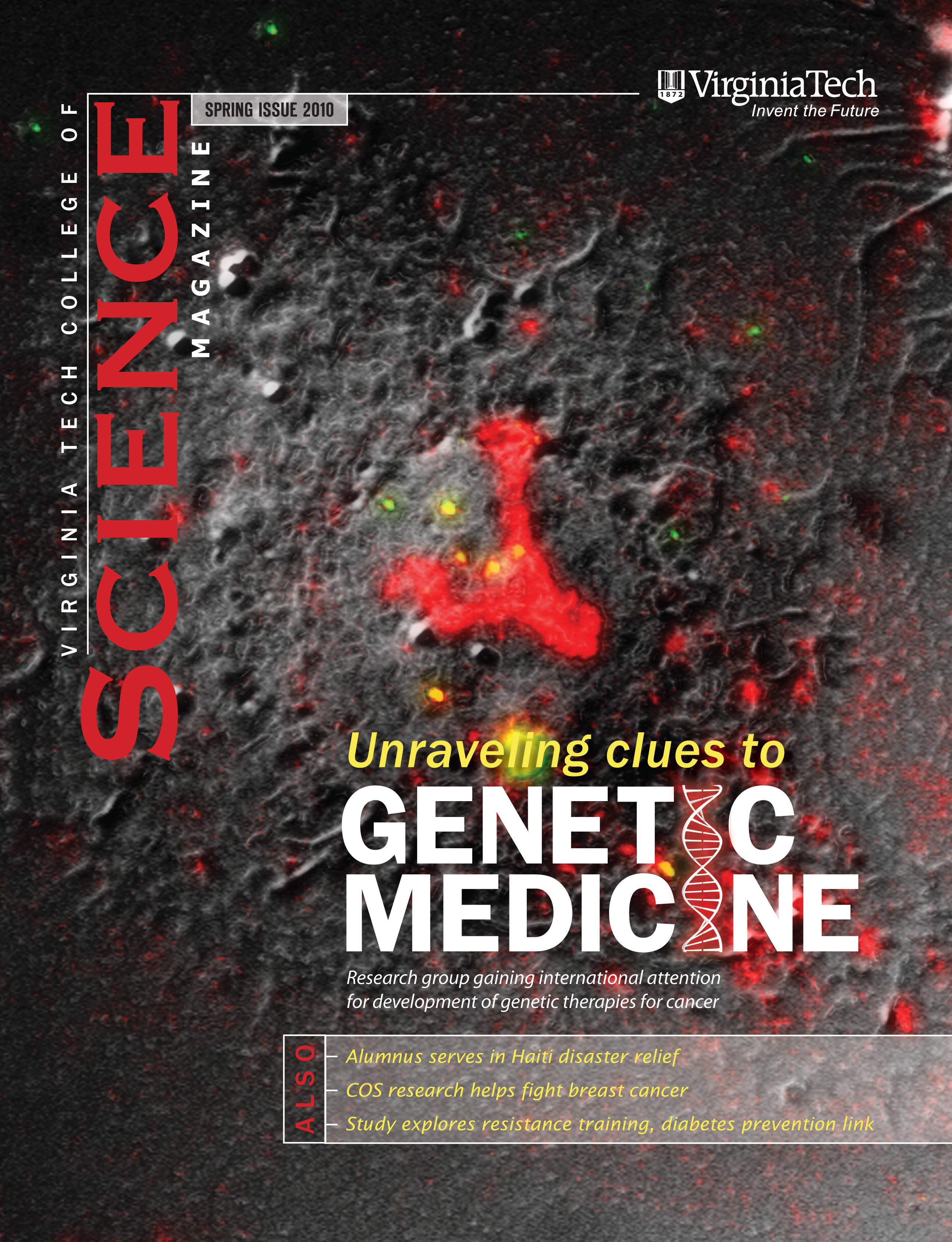 College of Science Magazine cover