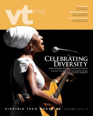 Winter 2012-13 VT Magazine cover