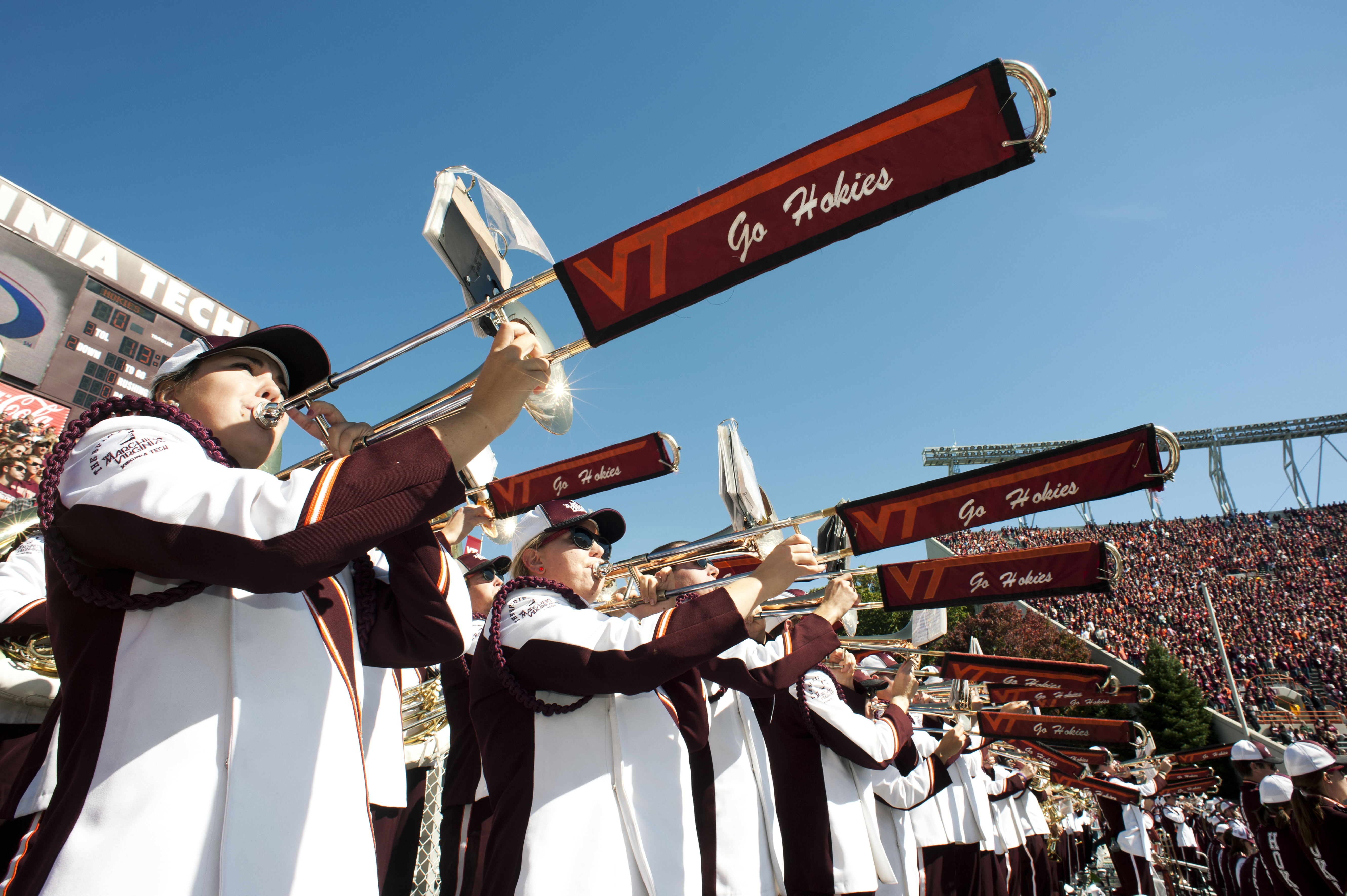 Virginia Tech's marching band, the Marching Virginians