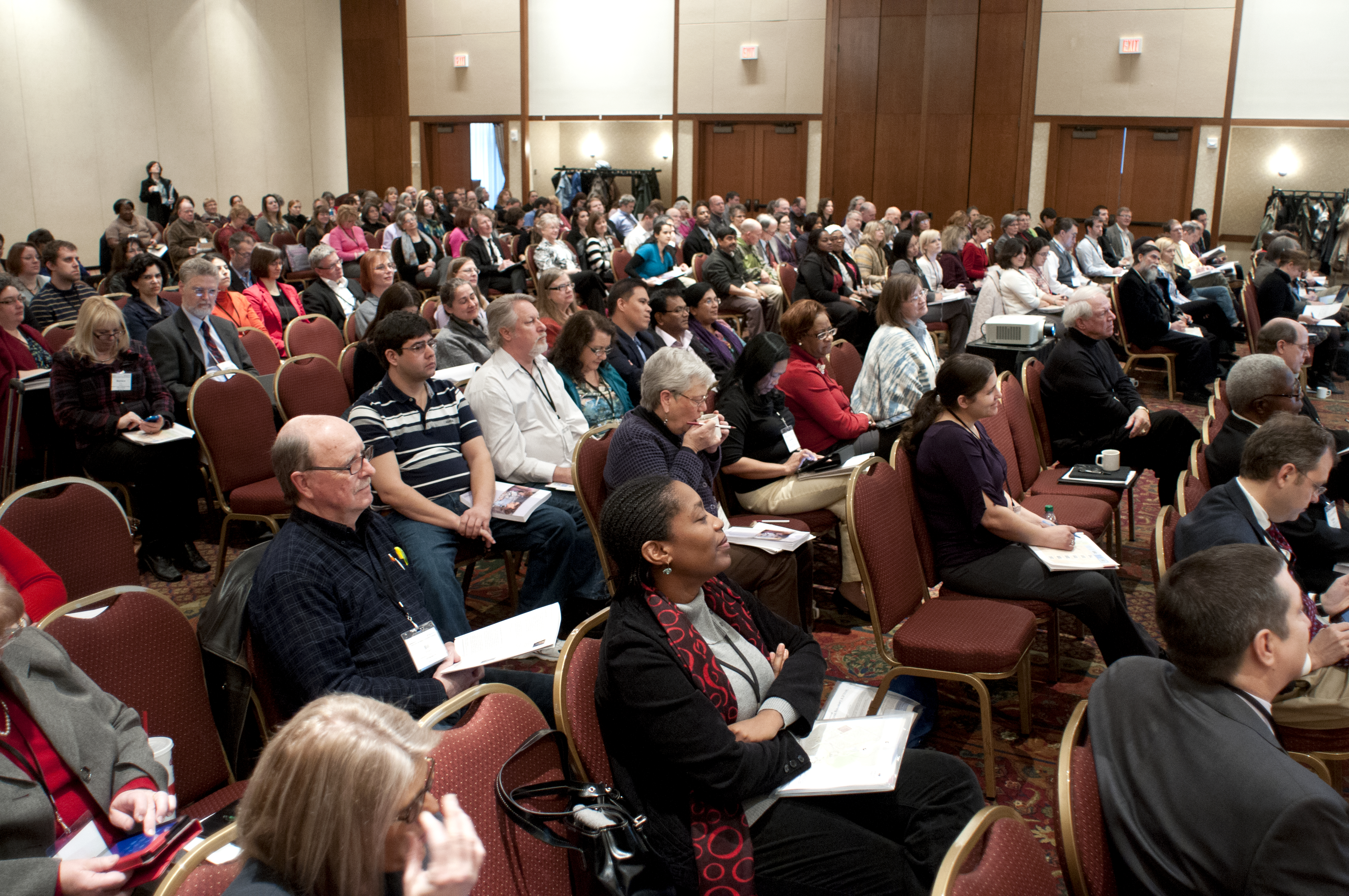 Attendees at the 2012 Conference on Higher Education Pedagogy.