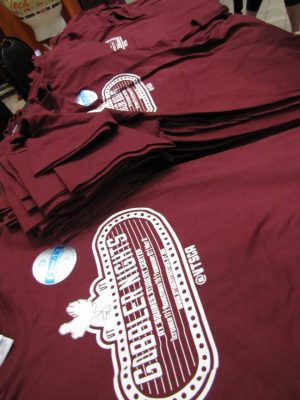 GobblerNights includes giveaways for students, including free T-shirts.