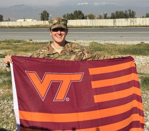 2nd Lt. Rebecca McAfee, U.S. Army, Virginia Tech Corps of Cadets Class of 2014.